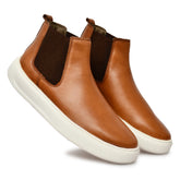 Country Maddox Tan Leather Boots: Comfort Meets Style